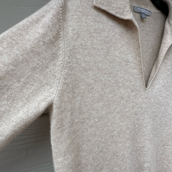 Neiman Marcus Cashmere Collection
Cashmere Johnny-Collar T-Shirt Dress - Picture 6 of 11